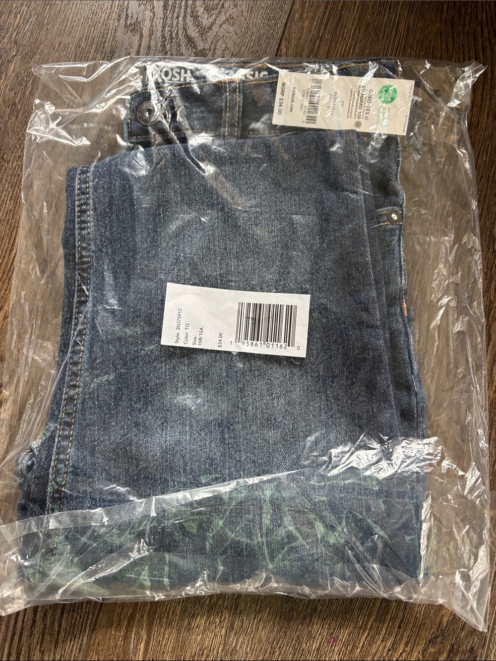 OshKosh B'gosh Dark Blue Kids Denim Jeans